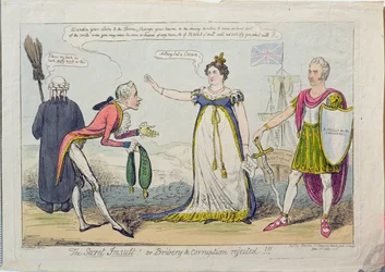 De geheime belediging! of omkoping en corruptie afgewezen!!, uitgegeven 1820